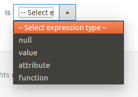 Expression Builder - Screen 2